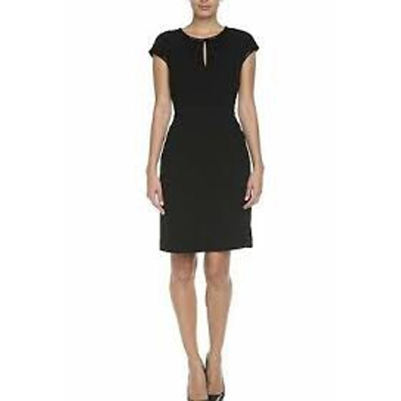 Tory Burch Dresses & Skirts - Tory Burch Gia Sheath Beading Black Dress Size 10